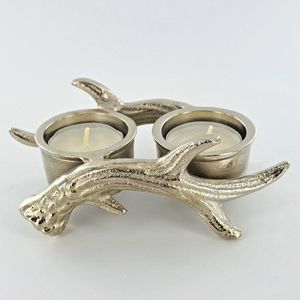 Modern Metal Christmas <b>Tree</b> Candle Holder Decorative <b>Tabletop</b> Xmas <b>Tree</b> Tealight Holder Home Festive Decor - Product Image 3