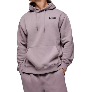 Nouveau Style manches longues Logo personnalisé survêtements nouveau uni deux pièces survêtement survêtement pour hommes vêtements 2025 - Product Image 1