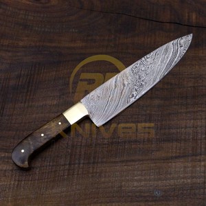 Premium Damascus Steel Chef <b>Knife</b> VG10 Core Kitchen <b>Knife</b> Razor <b>Sharp</b> Cooking <b>Knife</b> with Wooden Handle Custom Logo OEM - Product Image 5