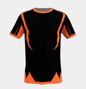 T-shirt pour homme personnalisé à manches courtes, motif uni, impression par sublimation, fabrication sur mesure - Product Image 5