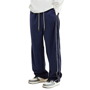 Pantalon coupe-vent avec broderie personnalisée, fermeture éclair, imperméable, léger, pantalon de sport, impression, exportation Pakistan - Product Image 1
