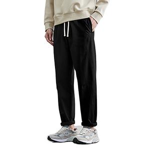 OEM conception de logo personnalisé haut de gamme hommes taille moyenne respirant imperméable pantalons décontractés 2024 printemps nouveau léger droit sport - Product Image 1