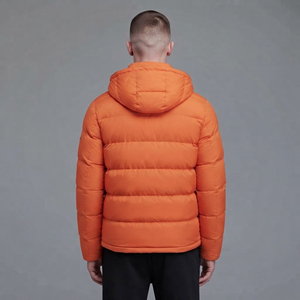 Veste matelassée noire pour homme, légère, imperméable, à capuche, surdimensionnée, en coton rembourré, pour l'hiver, vente chaude 2027 - Product Image 5