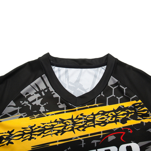 เสื้อเจอร์ซีย์มอเตอร์ครอสแบบกำหนดเอง แขนยาว เสื้อเจอร์ซีย์ปั่นจักรยานเสือภูเขา ระบายอากาศ แห้งเร็ว เสื้อสำหรับขี่ออฟโรด เสื้อแข่งจักรยาน ชุดกีฬา - Product Image 3