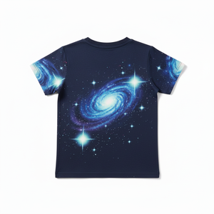 เสื้อยืดเด็กทำจากผ้าฝ้าย 100% ระบายอากาศได้ดี แขนสั้น ขายออนไลน์ ราคาถูก - Product Image 3