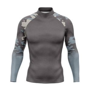Mma Rash Guard Tops Rash Guard <b>Custom</b> <b>Compression</b> <b>Shirts</b> For Men <b>Compression</b> Long Sleeve <b>Compression</b> <b>Shirt</b> MMA Wear Rash Guard - Product Image 4