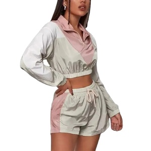 Ensemble short et veste coupe-vent imperméable grande taille pour femme – Nouvelle collection respirante - Product Image 1