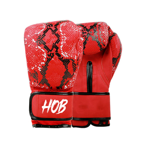 Diseña tu propio conjunto de equipo de boxeo profesional gris de cuero, guantes de boxeo impermeables de 12 oz para uso doméstico. - Product Image 2