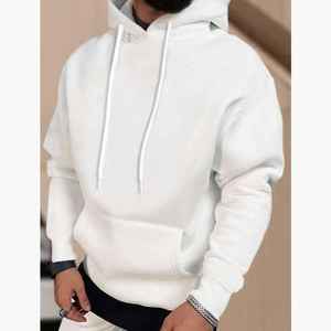 Custom Printed Embroidered 100% Cotton Winter Men's <b>Hoodie</b>-Oversize Casual Fashion Coat for Couples - Product Image 6
