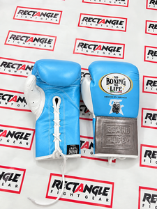 ถุงมือหนังวัวแท้คุณภาพสูงระดับมืออาชีพ ยี่ห้อ No Boxing No Life รับสั่งพิมพ์ลายตามต้องการ อุปกรณ์ฝึกซ้อมต่อสู้ - Product Image 1