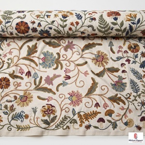 Fabricant de textiles sur mesure OEM ODM pour vêtements de mode et textiles d'ameublement, spécialisé dans la broderie au point de chaînette de qualité supérieure - Product Image 3