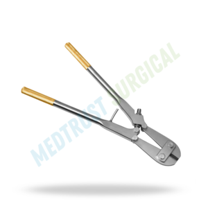 เครื่องตัดพิน TC แบบเสียบ ขนาดมาตรฐาน อุปกรณ์ผ่าตัดกระดูกและข้อ สำหรับตัดลวด - Product Image 4