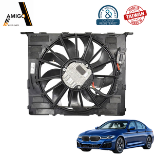 Ventilador de Refrigeración del Radiador PARA BMW G30 G16 G11 G12 2020-2023 Sin Escobillas LIN Bus OE 17427953398 17428619628 Hecho en Taiwán - Product Image 3