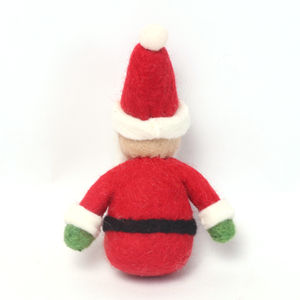 Figurines de Père Noël en coton faites à la main en gros |   Couleur et logo personnalisés respectueux de l'environnement |   Fabricant de décorations de Noël OEM au Népal - Product Image 4
