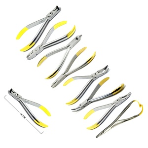 Cortador Distal de Ortodoncia de Acero Inoxidable con Agarre Ergonómico Cómodo para Cortar Alambres Dentales Quirúrgicos y de Ortodoncia - Product Image 1