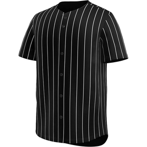 Custom Baseball Jerseys Unisex Sublimated Breathable Quick Dry Mesh Pullover Button <b>Down</b> Team Uniform Top - Product Image 1