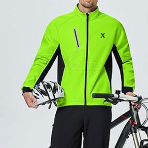 Veste de cyclisme confortable et personnalisée en polyester coupe-vent pour toutes les saisons, conçue pour le cyclisme sur route, la remise en forme et l'activité physique pour hommes - Product Image 6