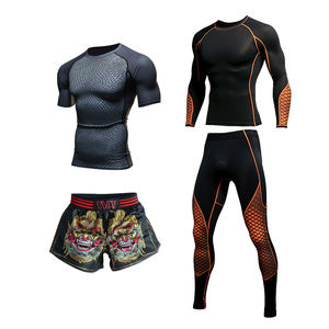 เสื้อรัดกล้ามเนื้อคุณภาพสูงสำหรับเยาวชน แบบกำหนดเอง X Martial สำหรับผู้ชาย เสื้อรัดกล้ามเนื้อสำหรับเล่นเซิร์ฟและกางเกงขาสั้น - Product Image 1