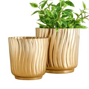 Jardinière en métal de haute qualité pour l'intérieur et l'extérieur, pot de fleurs pour la maison, le jardin, la décoration du balcon - Product Image 5
