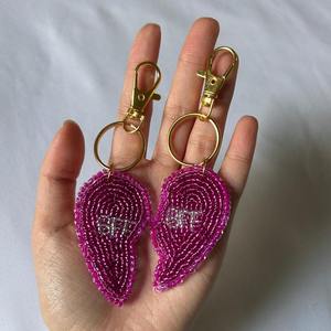 Abalorios de semillas para bordado, dijes para bolsos, estilos únicos hechos a mano, accesorio de moda. - Product Image 5