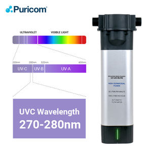 หลอดไฟฆ่าเชื้อโรคในน้ำ PURICOM แบบไฟฟ้า UV LED อัลตราไวโอเลต ได้รับการรับรองมาตรฐาน CE/RoHS ใช้ไฟ 24V DC อัตราการไหล 25 ลิตร/นาที สำหรับใช้ในบ้านทั้งหลัง - Product Image 6