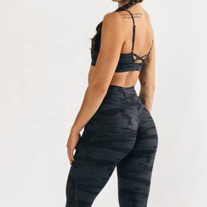 <b>Women</b> Sports Bra <b>Compression</b> Fit High Support Fitness Yoga Workout Cotton Seamless Custom Logo <b>Top</b> - Product Image 4