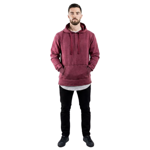 Sweat à capuche unisexe en molleton 100 % coton délavé à l'acide, coupe ample, style streetwear brodé, imprimé numérique, séchage rapide - Product Image 5