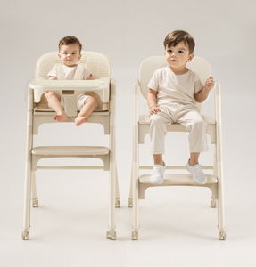 Chaise haute pliable portable pour bébé, siège d'appoint réglable avec plateau pour nourrissons et tout-petits - Product Image 3