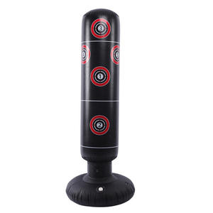 Sac de frappe en cuir véritable professionnel, produit de haute qualité fabriqué en gros, sac d'entraînement de boxe avec chaîne métallique - Product Image 1