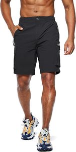 Pantalones Cortos Cargo para Hombre, de Secado Rápido, para Senderismo, Viajes al Aire Libre, con Múltiples Bolsillos, para Pesca, Camping, Uso Casual - Product Image 2