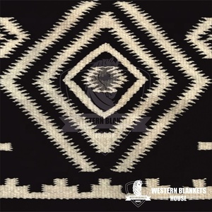 Couverture Western pour chevaux, tapis de selle Western en coton avec doublure polaire, pour l'équitation - Product Image 6