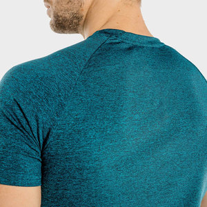 T-shirts de sport décontractés pour hommes, séchage rapide, respirants, écologiques, 100 % coton, coupe ample, imprimés, vente en gros, faible MOQ - Product Image 3
