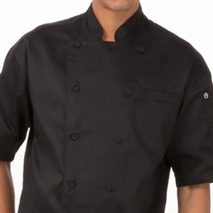 High Quality New Chef Jacket Summer Chef Uniform Shirt Cook <b>Costumes</b> Restaurant Food Service Hotel Chef Shirt - Product Image 5