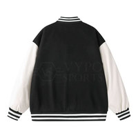 Chaqueta Varsity con Capucha Unisex Moderna Informal Fabricada en Pakistán, Acabado Lavado, Ecológica, Resistente al Viento y Transpirable