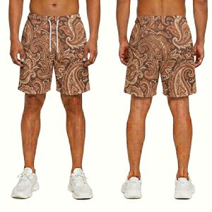 Tropical <b>Leaf</b> Beach Running Lightweight Breathable Athletic Vacation Sports Sublimation Mesh Shorts - Product Image 4