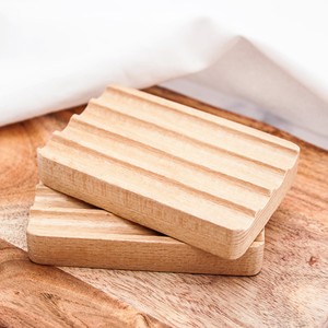 Soportes de madera para barras de champú, precio al por mayor, jabonera de madera, accesorios decorativos para baño - Product Image 1