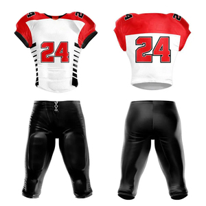 Uniforme de Fútbol Americano de Alta Calidad, Personalizable, con Jersey Sublimado y Pantalones Acolchados de Protección, Ropa Deportiva para Equipos - Product Image 1