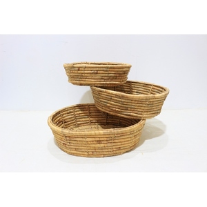 Handmade Eco-Friendly Durable Bamboo Storage <b>Basket</b> for Fruit <b>Bread</b> Flowers with Multifunction Design - Product Image 4