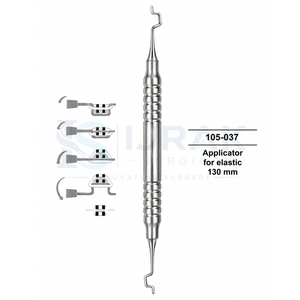 Pinza Quirúrgica Dental Manual de Acero Inoxidable, Instrumento de 130 mm con Aplicador Elástico para Cirugía Oral - Product Image 5