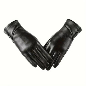 Guantes de Cuero de Alta Calidad para Deportes de Invierno y Conducción, Disponibles en Todos los Tamaños para Uso Casual - Product Image 4