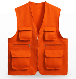 Chaleco de Seguridad de Alta Visibilidad para Hombre, Reversible, 100% Poliéster, Verano, Casual, Multicolor, Precio Económico al por Mayor OEM - Product Image 5