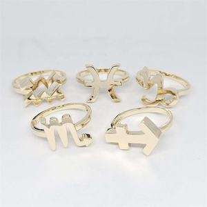 Anillos de Constelaciones a Precio de Fábrica en Oro Amarillo de 18K, 14K y 9K, Diseño Clásico Simple para Bodas y Fiestas de Mujeres - Product Image 6