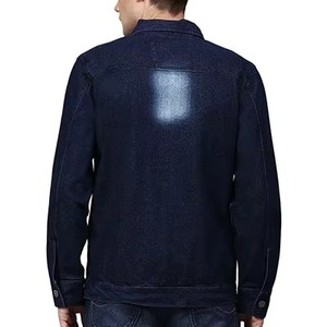 Nueva Chaqueta Vaquera de Mezclilla Estilosa para Hombre, Ropa Casual al por Mayor, Chaqueta de Mezclilla de Algodón de Alta Calidad, Chaquetas de Mezclilla Personalizadas y Prendas Exteriores de Mezclilla para Hombre - Product Image 2
