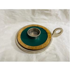 Elegante y Moderno Portavelas de Madera de Mango Hecho a Mano, Ecológico, Decoración para el Hogar, Bodas, Festividades, Navidad - Product Image 1