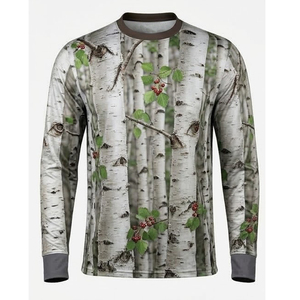 Camisa de Caza Térmica Impermeable de Alta Resistencia con Estampado Animal, Manga Larga, Forro Polar, para Clima Frío - Product Image 5