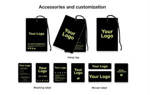 Sudaderas de algodón con cremallera cuarto de jersey con logotipo personalizado de gran tamaño con estampado personalizado de tamaño Europeo Americano para mujer - Product Image 6