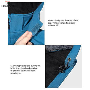 Chaqueta Softshell Impermeable para Mujer, con Capucha, Estampada, de Color Sólido, Casual, Cortavientos, para Deportes al Aire Libre, Camping y Senderismo - Product Image 5