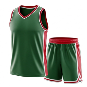 Uniformes de basket-ball respirants antibactériens de haute qualité, imprimés par sublimation, sans manches, personnalisés pour hommes - Product Image 5