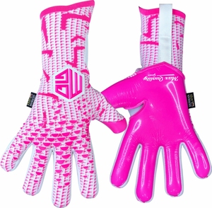 Gants de gardien de but de football professionnels, paume en latex allemand, design respirant, fermeture à enfiler, personnalisables - Product Image 3