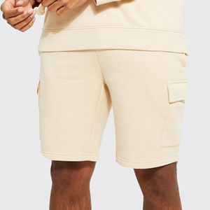 Shorts de sport pour hommes en toile respirante avec cordon de serrage, taille mi-haute, coupe décontractée personnalisée, shorts de détente, commande en gros, fournisseur de vêtements OEM - Product Image 2